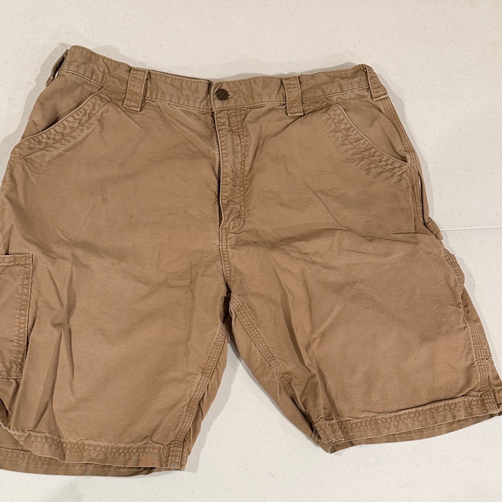Carhartt Tan Cargo Shorts for Men - Picture 4 of 6
